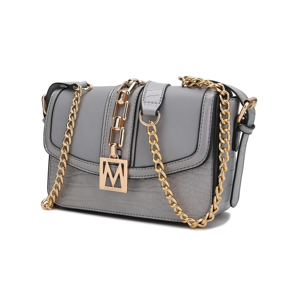 4397 MKF Crossbody Bag – PU Leather Lady Pocketbook Handbag – Side